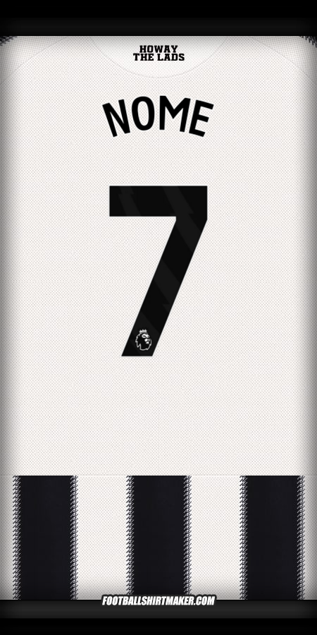 Camisa Newcastle United FC 2025/2026 -  nome - 7