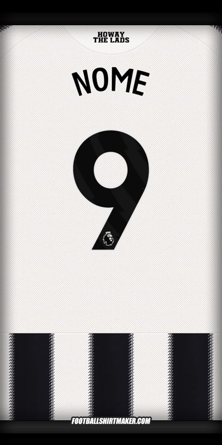 Maglia Newcastle United FC 2025/2026 -  nome - 9