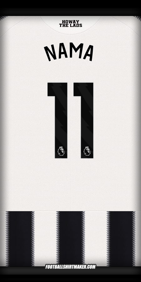 Jersey Newcastle United FC 2025/2026 -  nama - 11