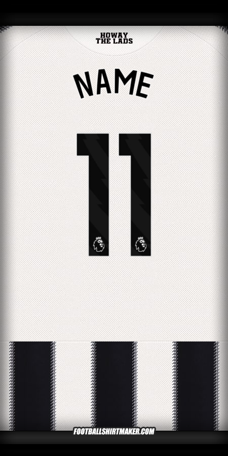 Trikot Newcastle United FC 2025/2026 -  name - 11