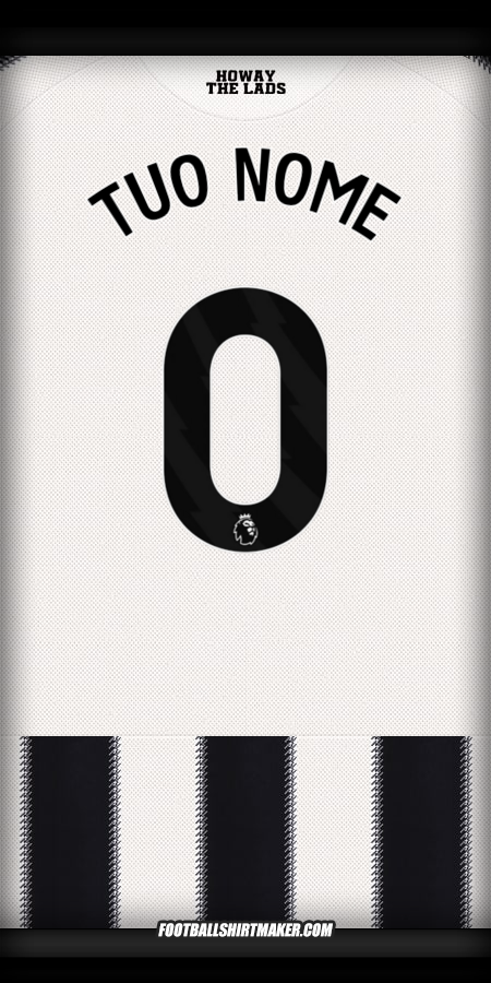 Maglia Newcastle United FC 2025/2026 -  tuo nome - 0