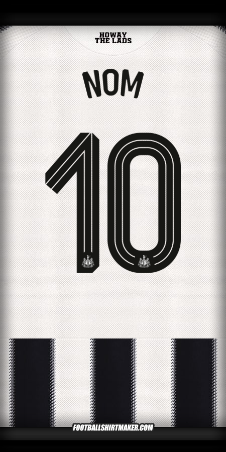Maillot Newcastle United FC Cup 2025/2026 -  nom - 10