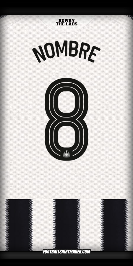 Jersey Newcastle United FC Cup 2025/2026 -  nombre - 8