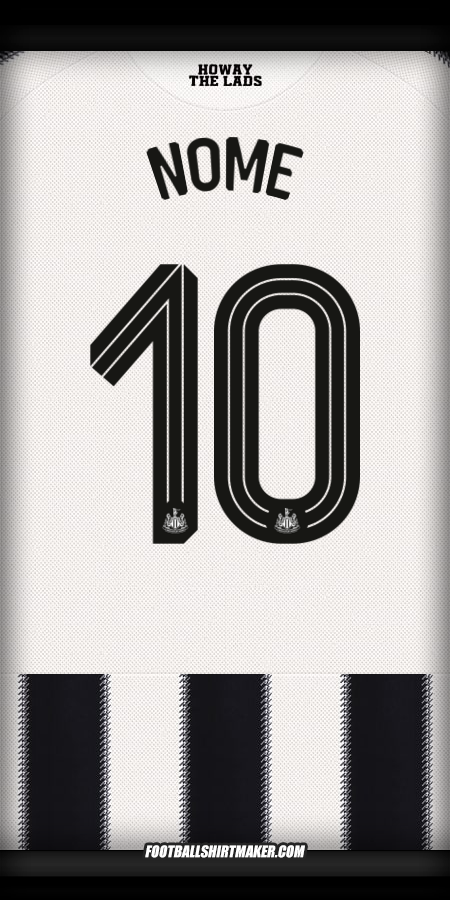 Camisa Newcastle United FC Cup 2025/2026 -  nome - 10