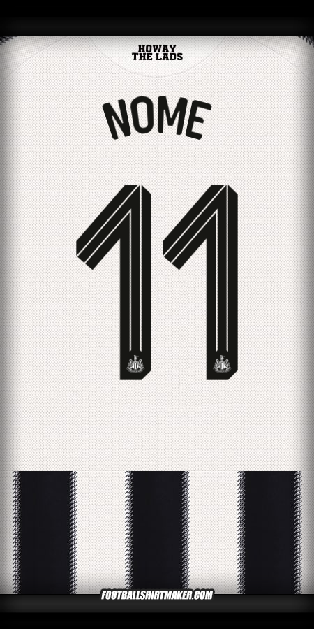 Maglia Newcastle United FC Cup 2025/2026 -  nome - 11