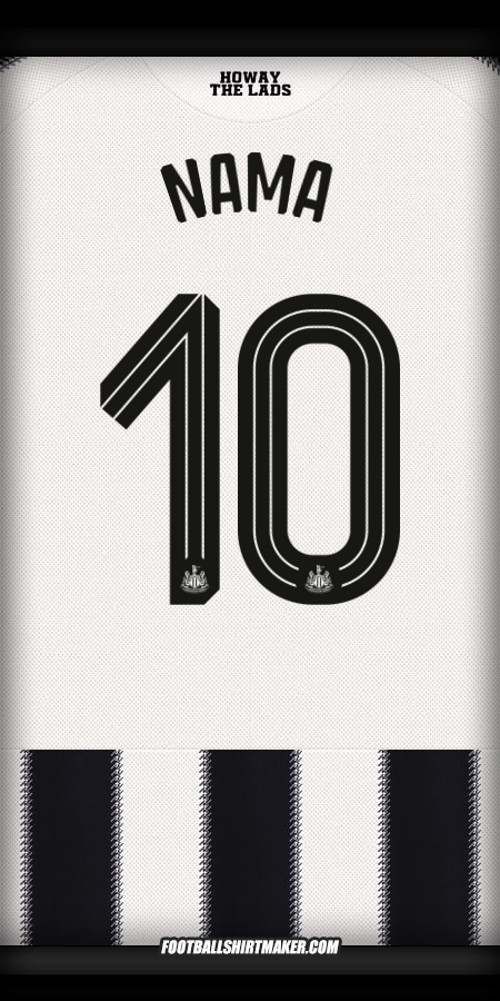 Jersey Newcastle United FC Cup 2025/2026 -  nama - 10