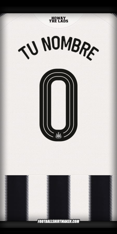 Camiseta Newcastle United FC 2025/2026 Cup -  tu nombre - 0