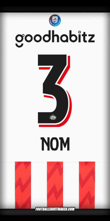 Maillot PSV 2025/2026 -  nom - 3