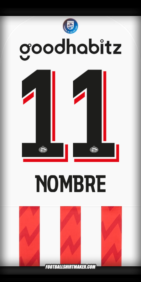 Camiseta PSV 2025/2026 -  nombre - 11