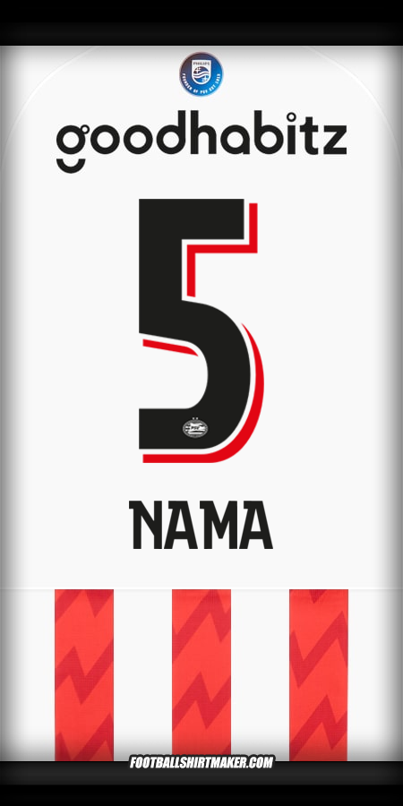 Jersey PSV 2025/2026 -  nama - 5