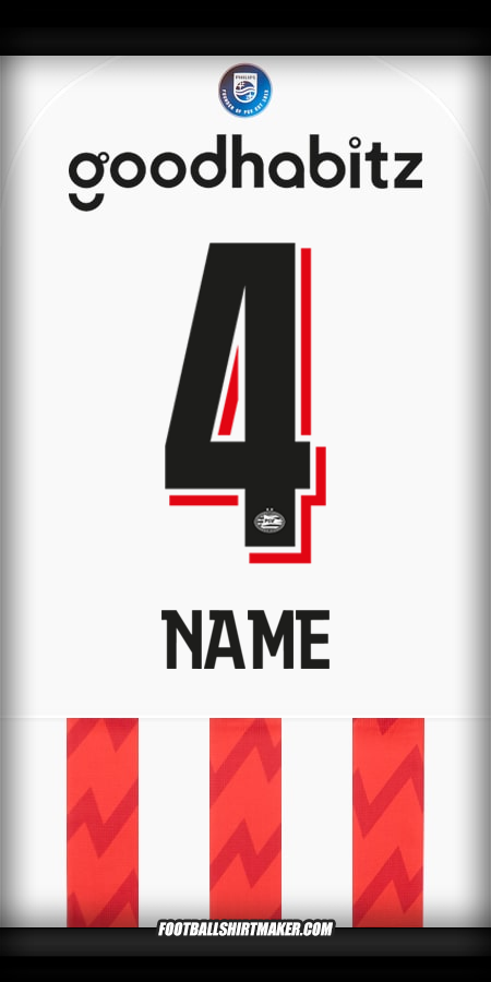 Shirt PSV 2025/2026 -  name - 4