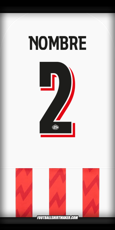 Jersey PSV Cup 2025/2026 -  nombre - 2