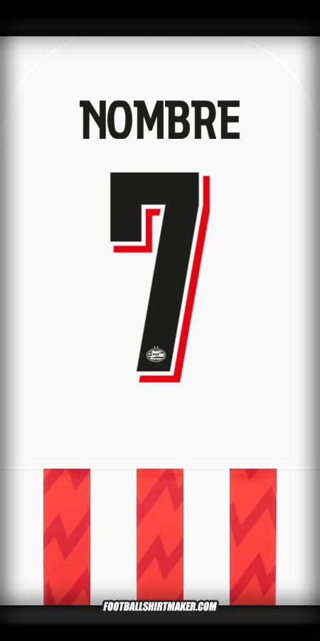 Jersey PSV Cup 2025/2026 -  nombre - 7