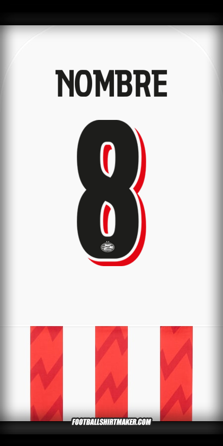 Jersey PSV Cup 2025/2026 -  nombre - 8