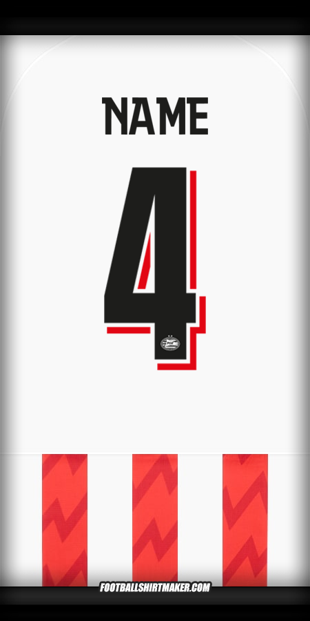 Shirt PSV Cup 2025/2026 -  name - 4