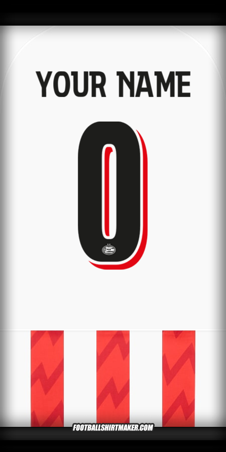 Jersey PSV Cup 2025/2026 -  your name - 0