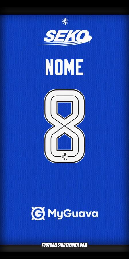 Camisa Rangers FC 2025/2026 -  nome - 8