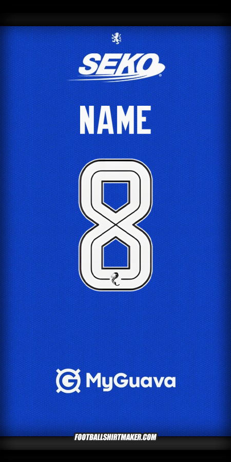 Trikot Rangers FC 2025/2026 -  name - 8