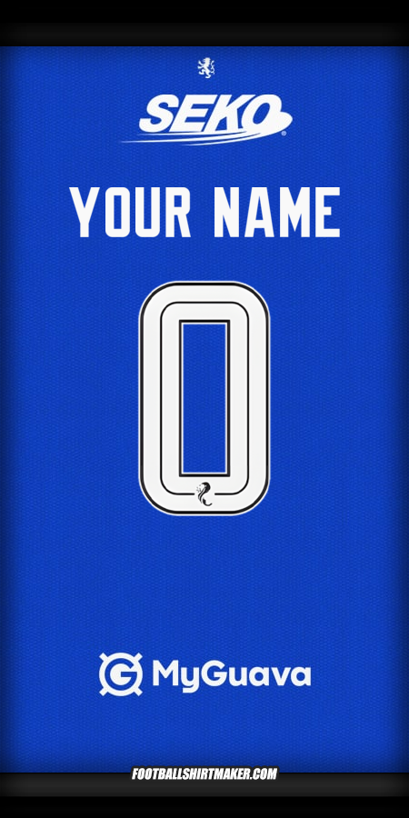 Jersey Rangers FC 2025/2026 -  your name - 0