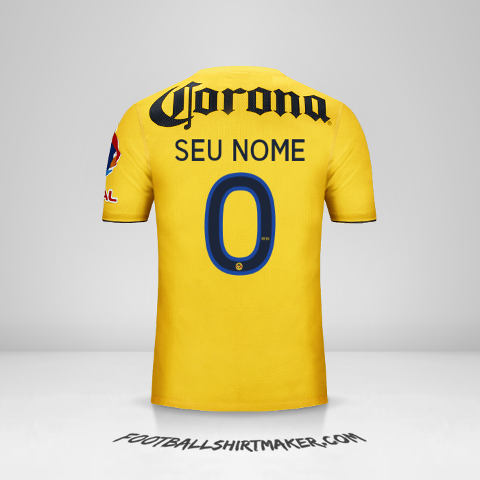 Camisa Club America 2013/14 -  seu nome - 0