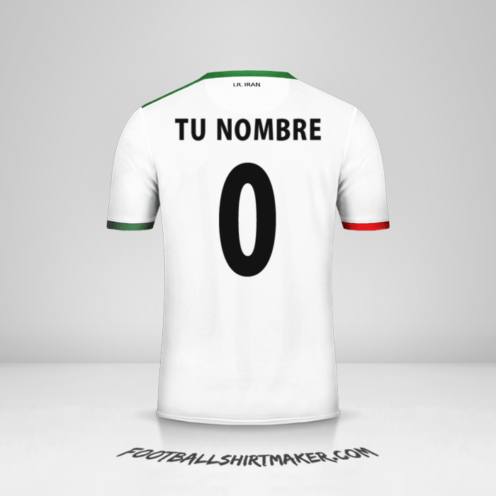 Camiseta Iran 2014 -  tu nombre - 0