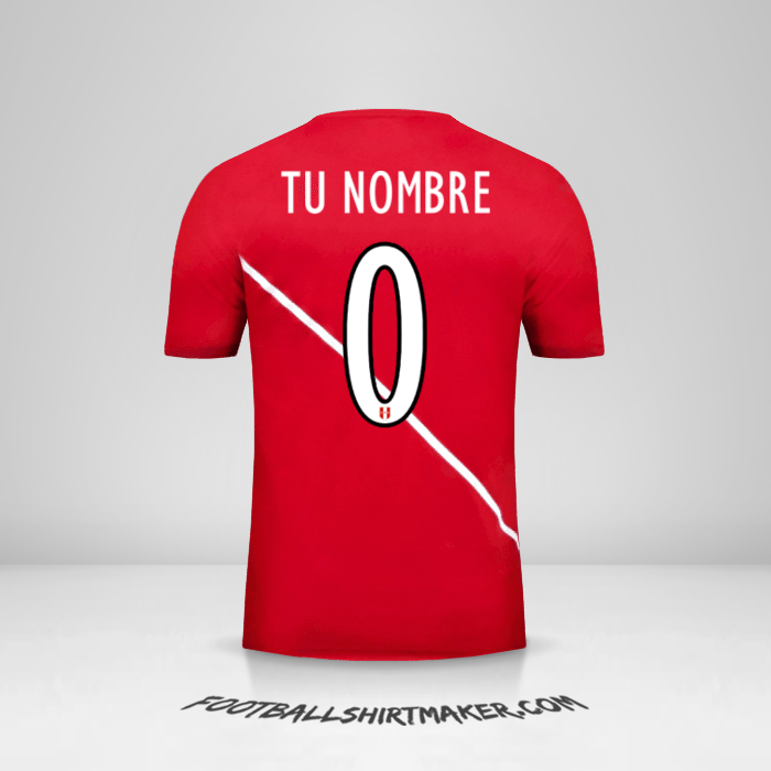 Camiseta Peru 2015/16 II -  tu nombre - 0