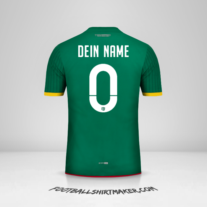 Trikot Bolivien 2015 -  dein name - 0
