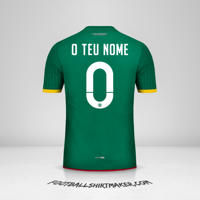 Camisola Bolívia 2015 -  o teu nome - 0
