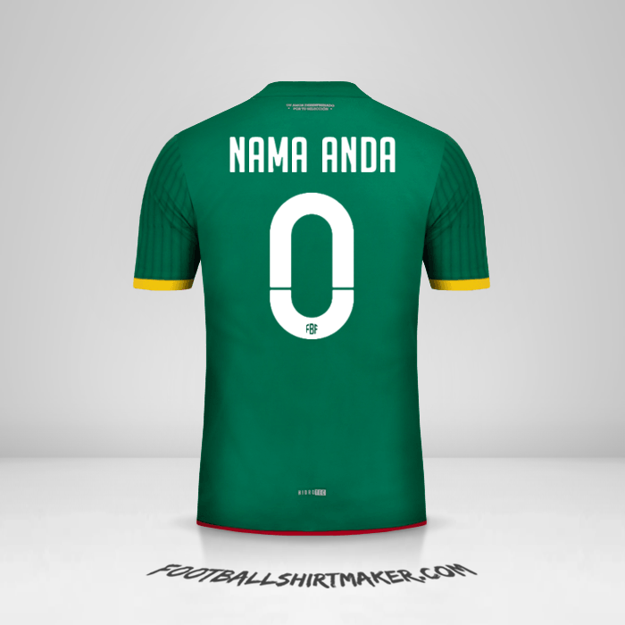 Jersey Bolivia 2015 -  nama anda - 0