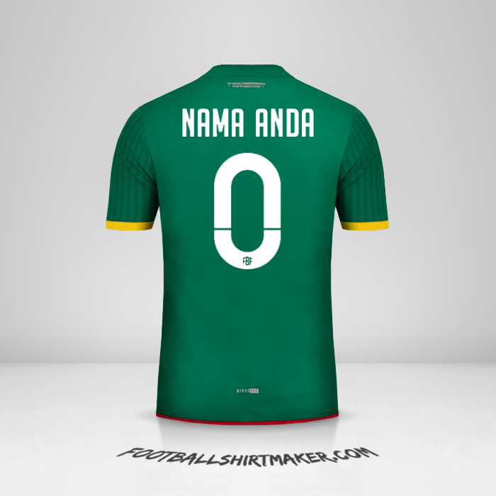 Jersey Bolivia 2015 -  nama anda - 0