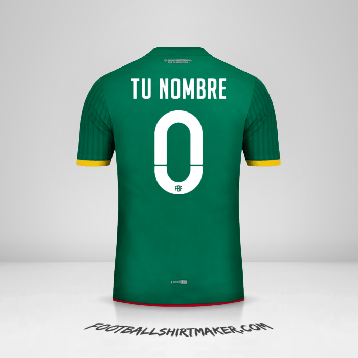 Jersey Bolivia 2015 -  tu nombre - 0