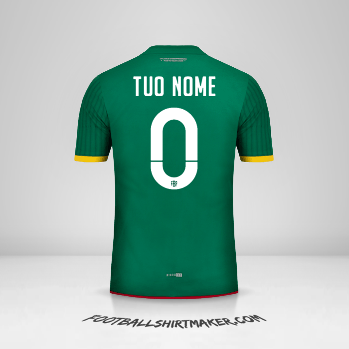 Maglia Bolivia 2015 -  tuo nome - 0