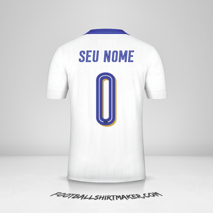 Camisa Itália 2016 II -  seu nome - 0