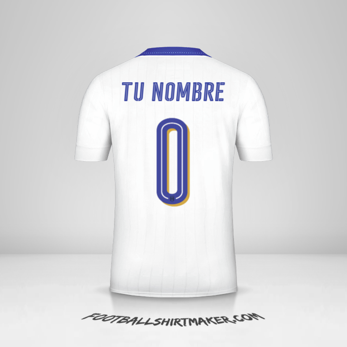 Camiseta Italia 2016 II -  tu nombre - 0