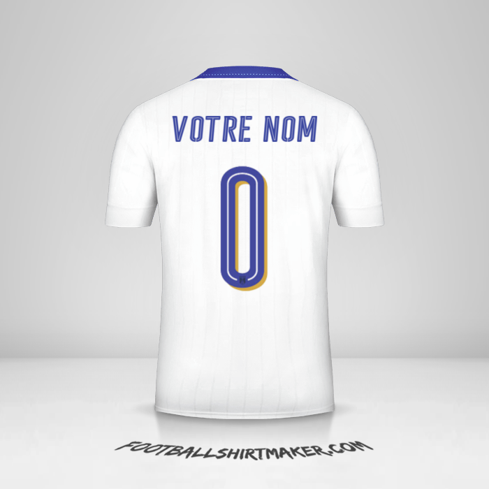 Maillot Italie 2016 II -  votre nom - 0