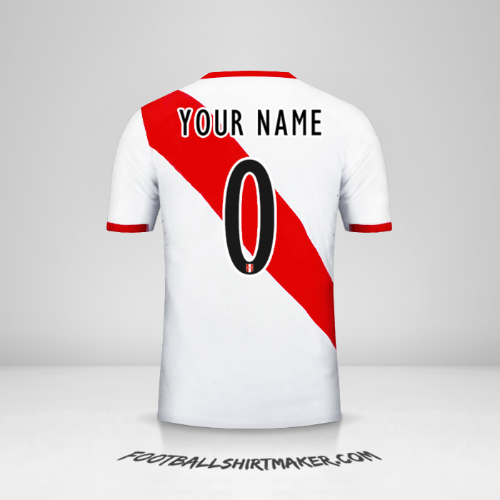 Shirt Peru 2015/16 -  your name - 0