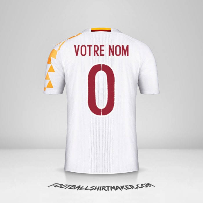 Maillot Espagne 2016 II -  votre nom - 0