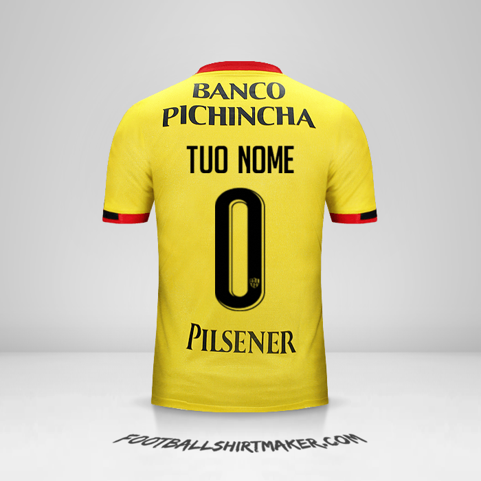 Maglia Barcelona SC 2016 -  tuo nome - 0