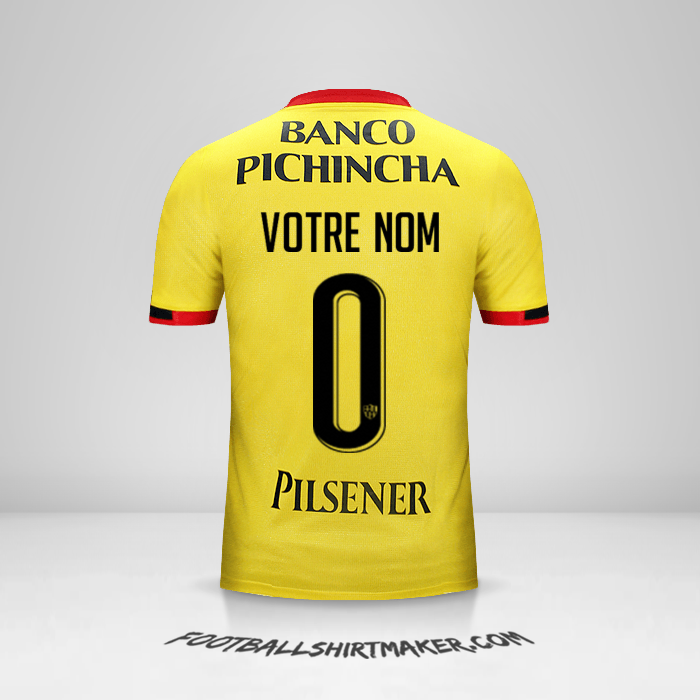 Maillot Barcelona SC  2016 -  votre nom - 0