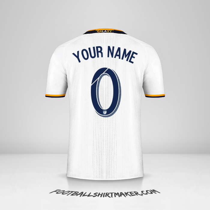 Shirt LA Galaxy 2016/2017 -  your name - 0