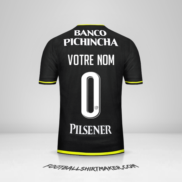 Maillot Barcelona SC 2016 II -  votre nom - 0