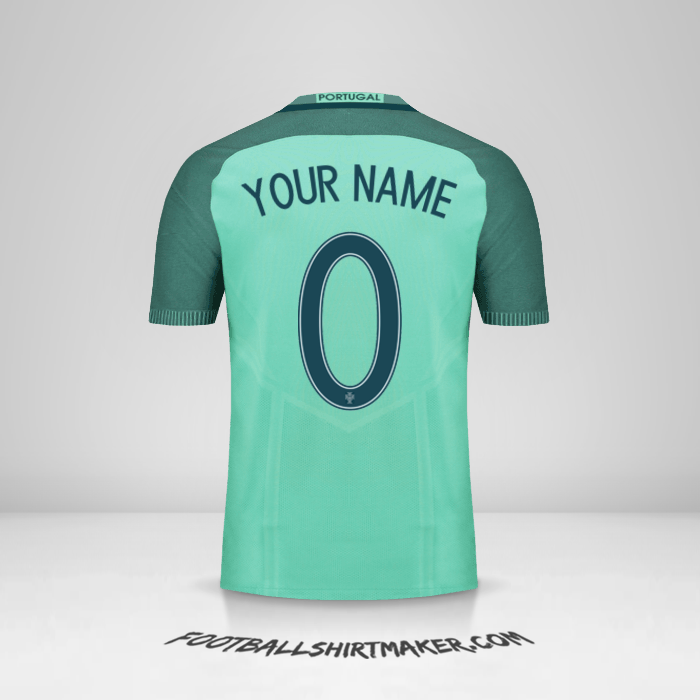 Shirt Portugal 2016 II -  your name - 0