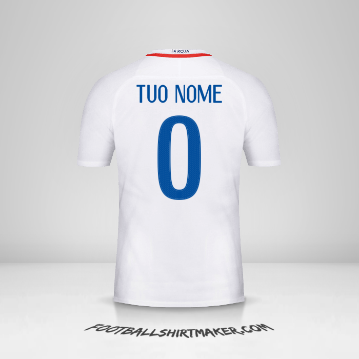 Maglia Cile 2016 II -  tuo nome - 0