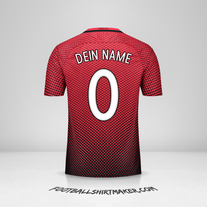 Trikot Türkei 2016 -  dein name - 0