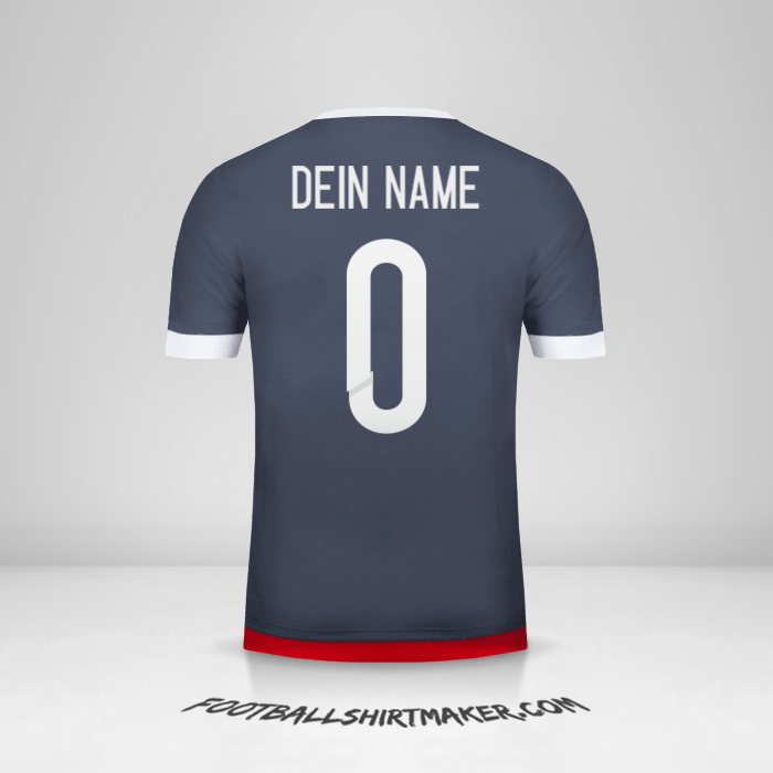 Trikot Paraguay 2015/18 II -  dein name - 0