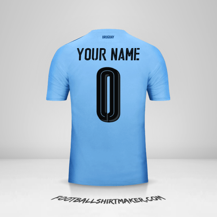Shirt Uruguay 2016 -  your name - 0