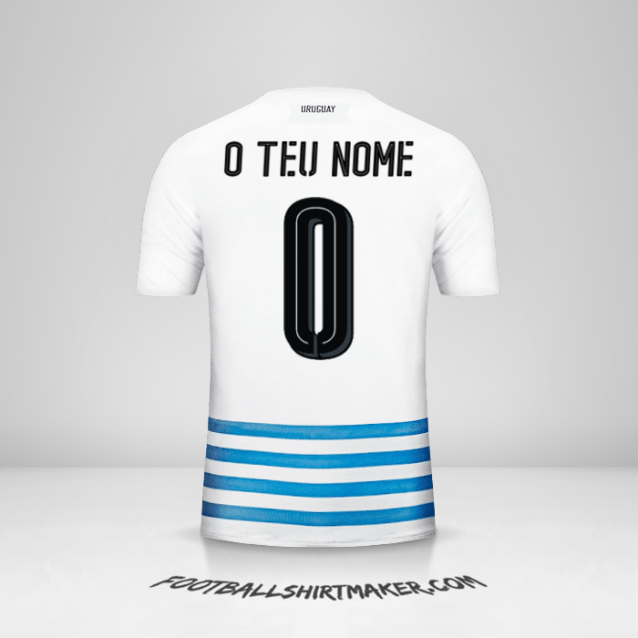 Camisola Uruguai 2016 II -  o teu nome - 0