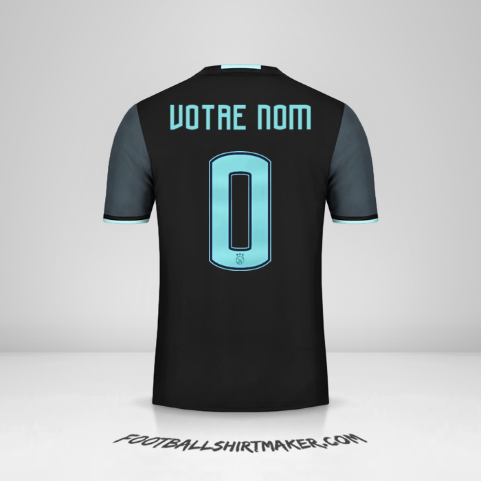 Maillot AFC Ajax 2016/17 II -  votre nom - 0