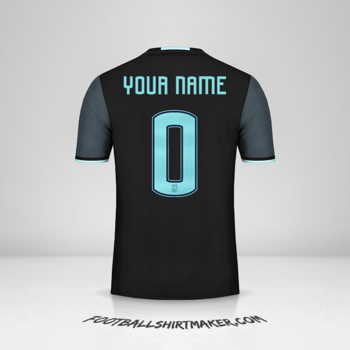 Shirt AFC Ajax 2016/17 II -  your name - 0