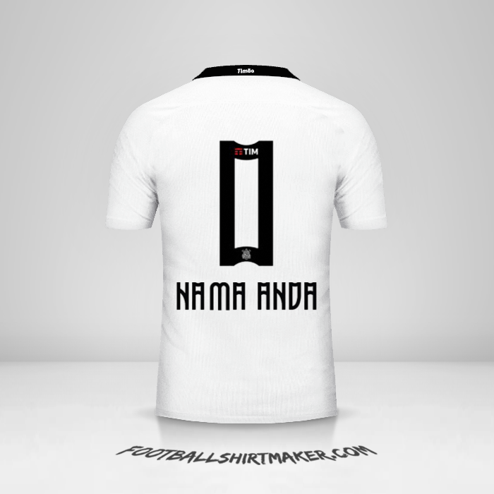 Jersey Corinthians 2016 -  nama anda - 0